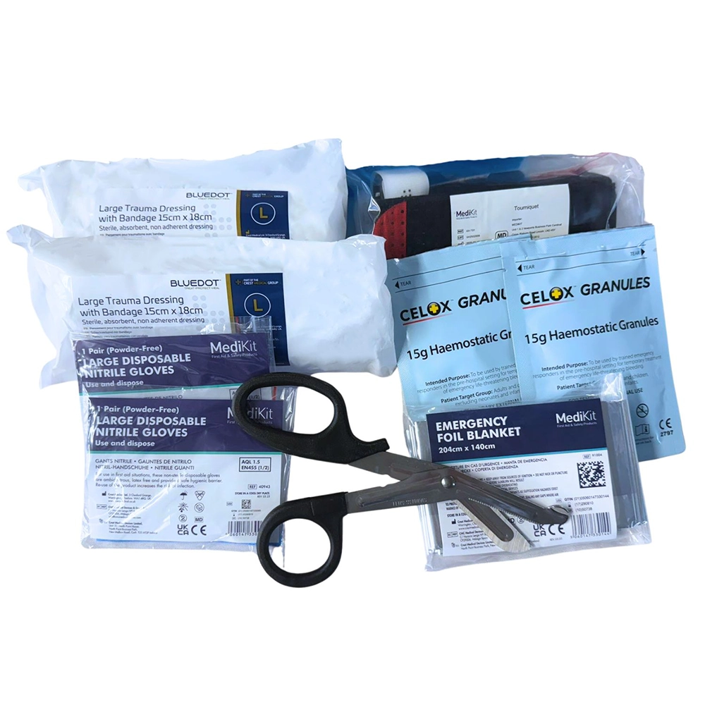 MediKit BSI Compliant Critical Injury Pack Premium