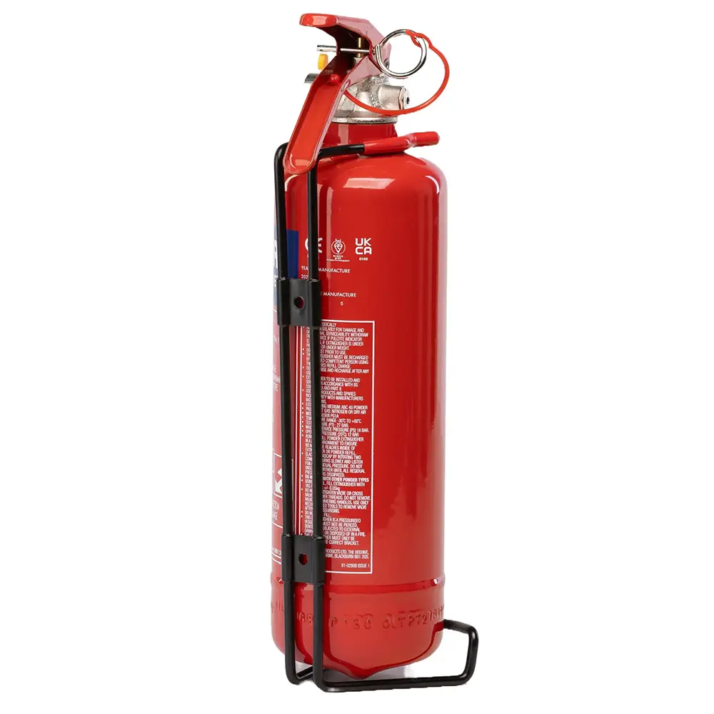 Powder Fire Extinguisher c/w Bracket - 1kg | MediKit