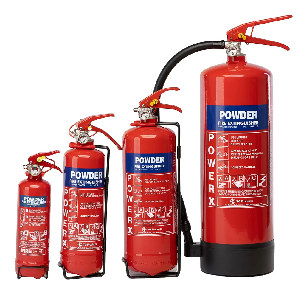 Powder Fire Extinguisher c/w Bracket - 2kg | MediKit