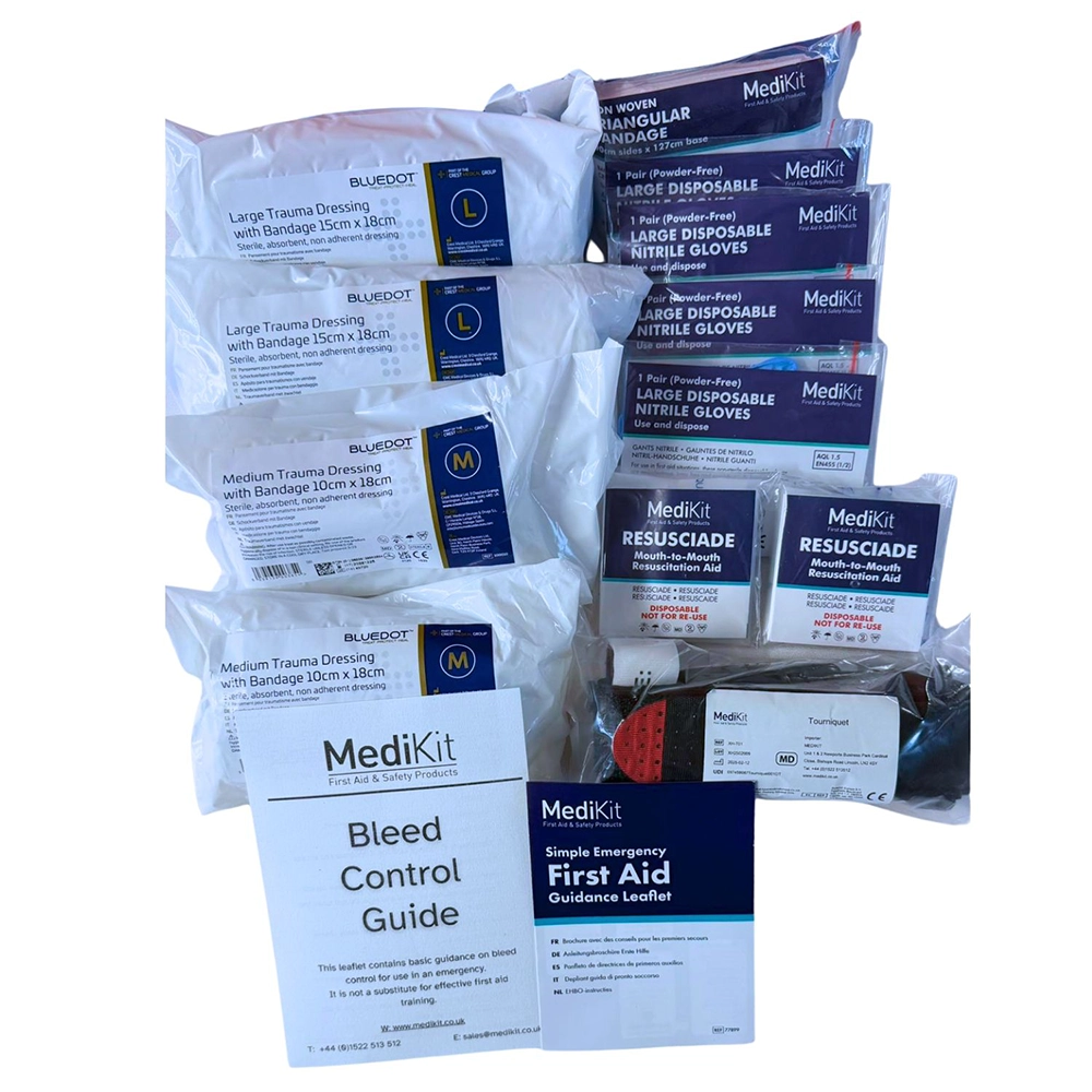 MediKit Bleed Control c/w Torniquet