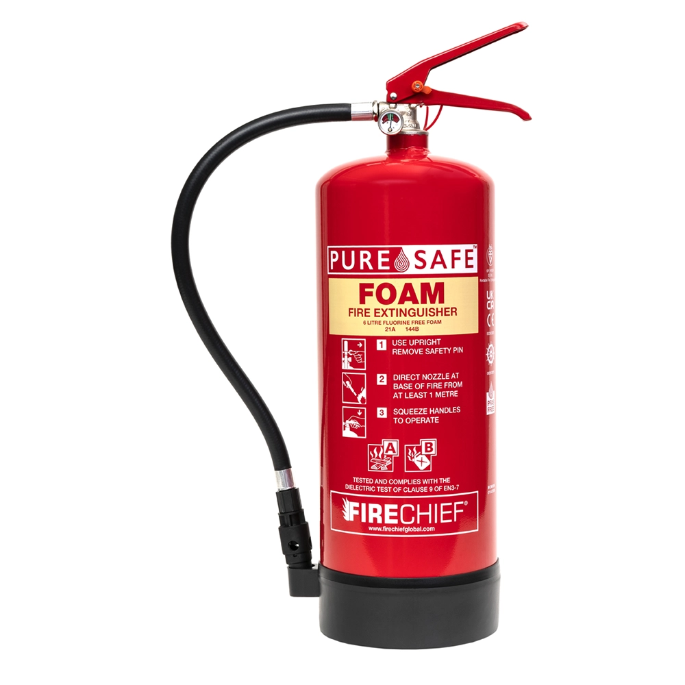FIRECHIEF® PURESAFE™ FLUORINE FREE FOAM EXTINGUISHERS